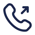 Outgoing Call SVG Icon
